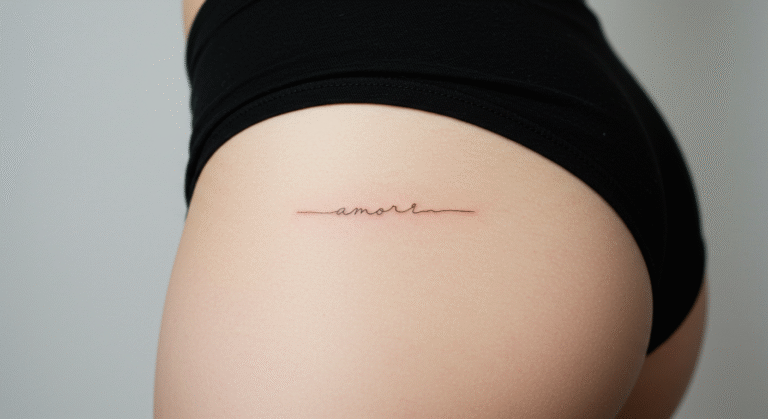 Tatuagem na Bunda: 20+ Ideias de Tatuagens Femininas e Delicadas