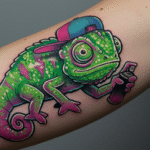 New School Tattoo: O Guia do Estilo Vibrante, Caricatural e Cheio de Atitude