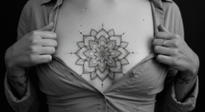 A tatuagem ornamental/mandala, que é a mais icônica para a região.