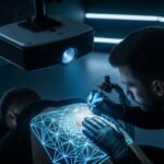 O Fim do Decalque? Projetores e Apps que Estão Reinventando o Estêncil na Tatuagem